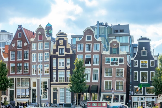 Maisons typiques à Amsterdam