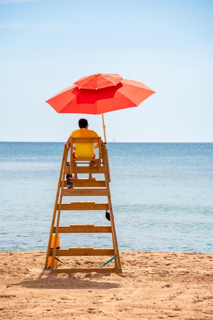 Maître nageur, plage