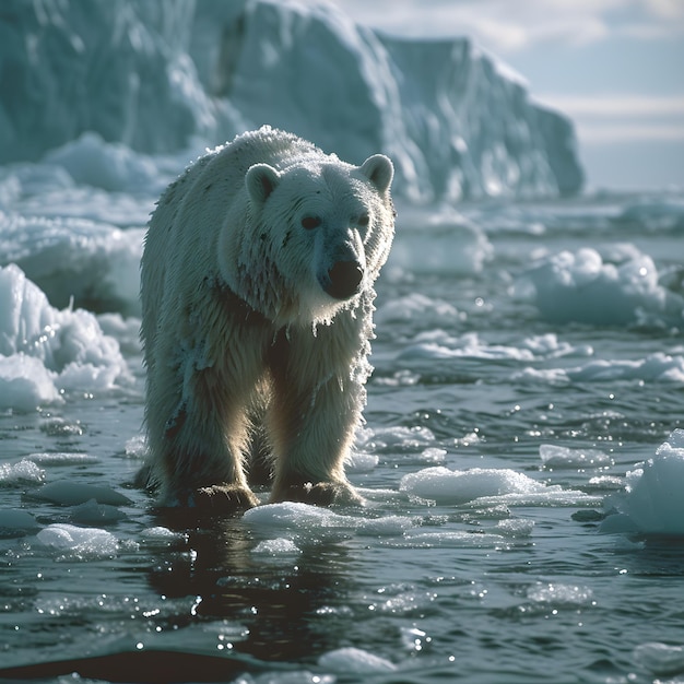 La majesté arctique dévoile le monde enchanteur de l'ours blanc
