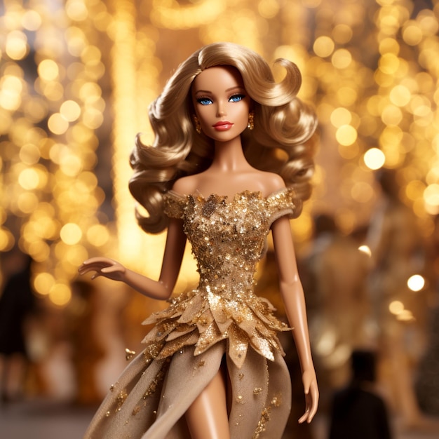 La majesté scintillante de Barbie Golden Luminary