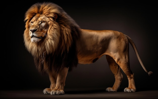 Majestic Lion Photographie publicitaire captivante