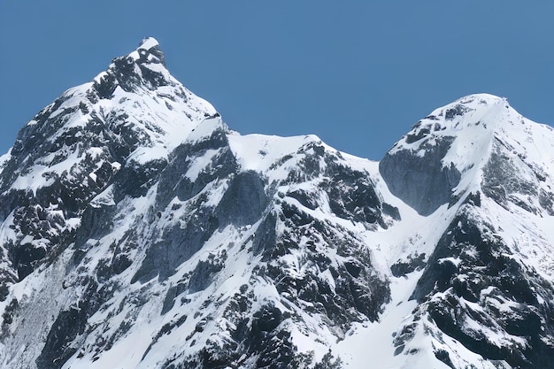 Majestic Summit Une vue imprenable sur le mont Everest