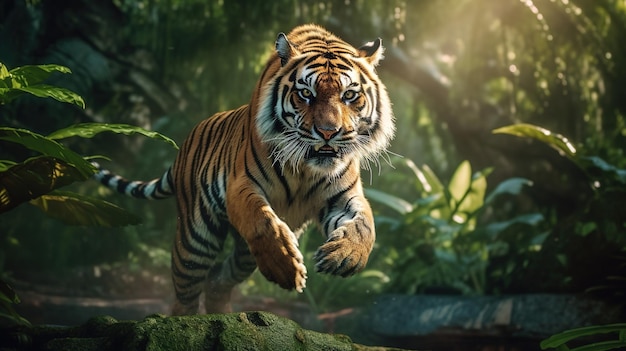 Majestic Tiger dans Leap Generative AI