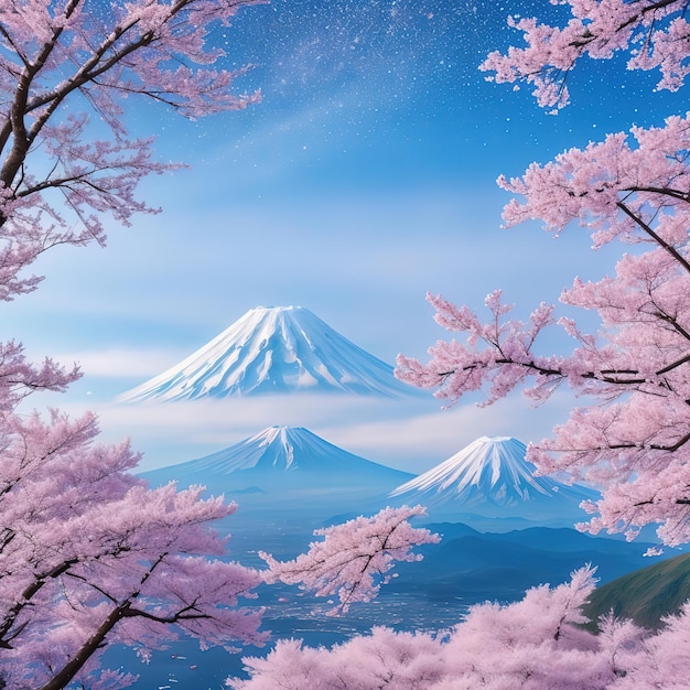 Le majestueux mont Fuji, un monument emblématique du Japon