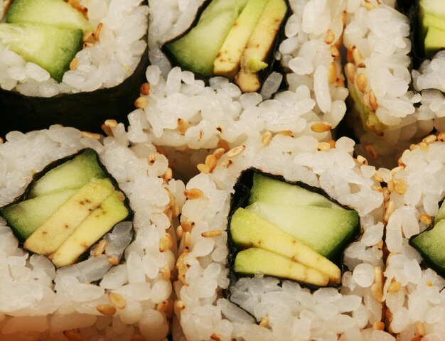 Maki Sushi macro