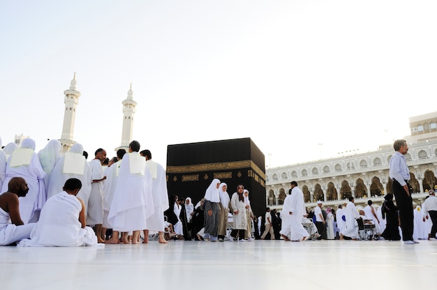 Photo makkah kaaba hajj musulmans