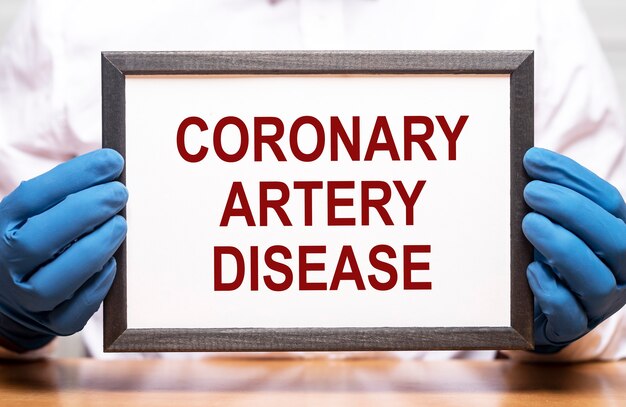 Maladie De L'artère Coronaire. Santé Et Soins Cardiaques.