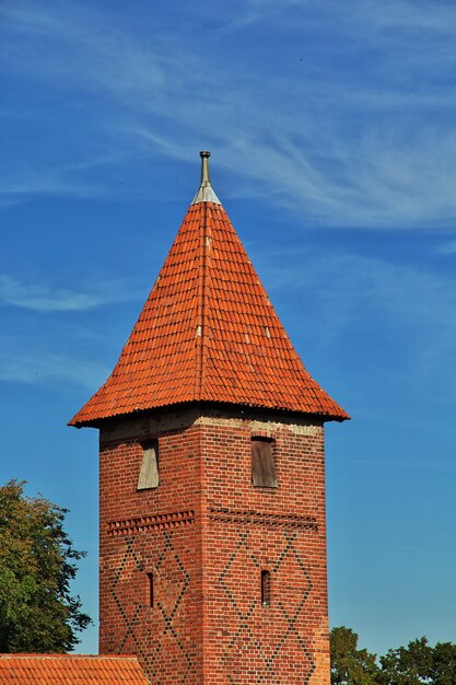 Malbork est le château des croisés en Pologne