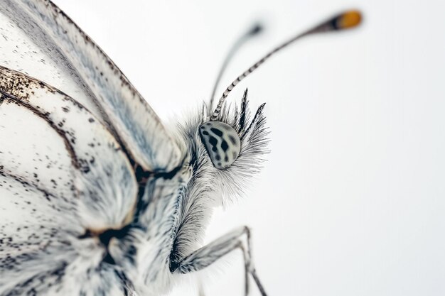 Photo le mâle du papillon marmon bleu