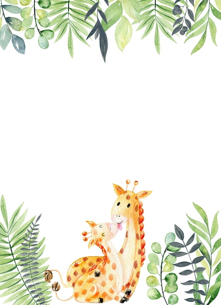 Maman et le bébé.