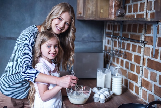 Maman et sa fille