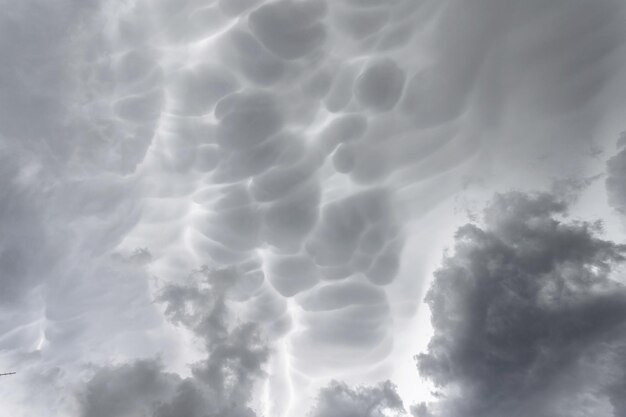 Mammatus nuages