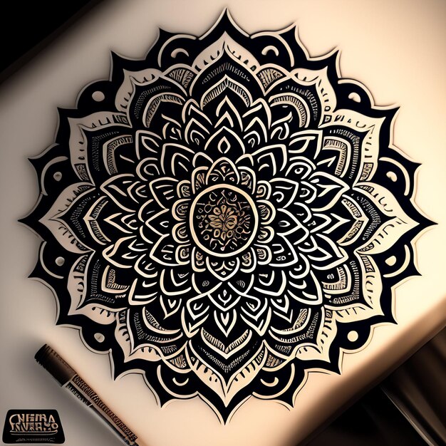 Mandala design fond islamique et Mandala gratuit Image