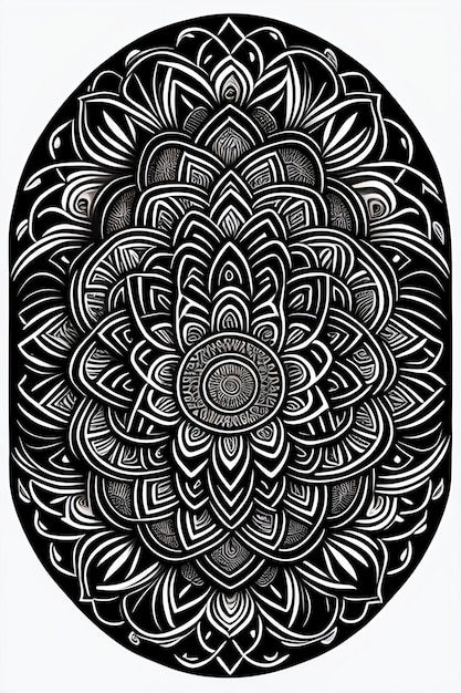 Mandala design fond islamique et Mandala gratuit Image