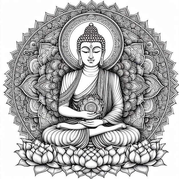 Le mandala du Bouddha