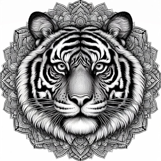 Le mandala du tigre