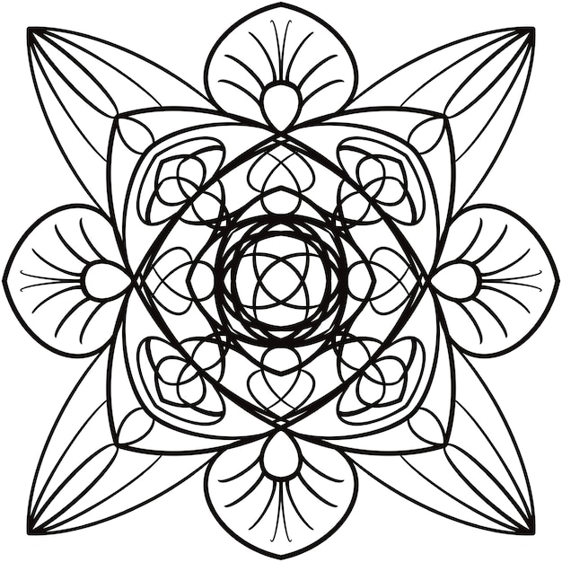 mandalas à colorier