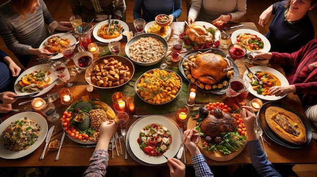 Manger à l'excès pendant les vacances