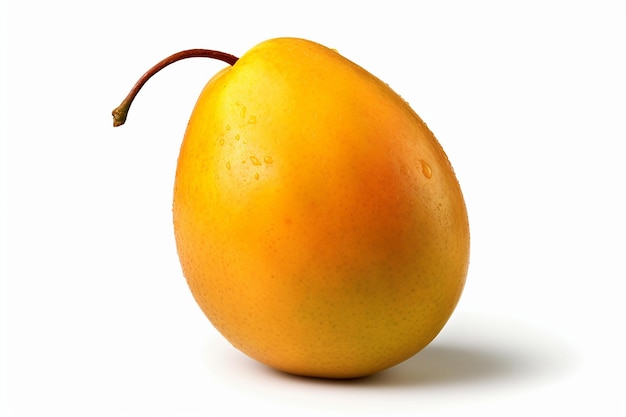 Mango isolé sur blanc avec voie de coupe