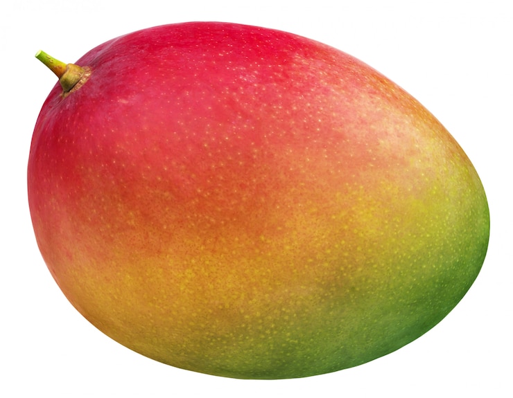 Photo mangue isolée sur blanc