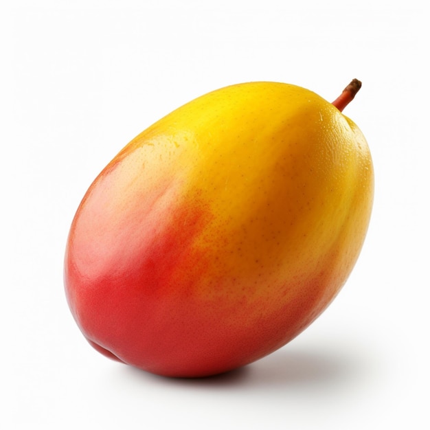 Mangue isolée sur fond blanc