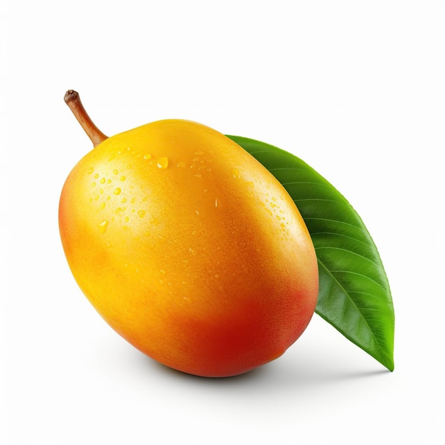 mangue isolée sur fond blanc