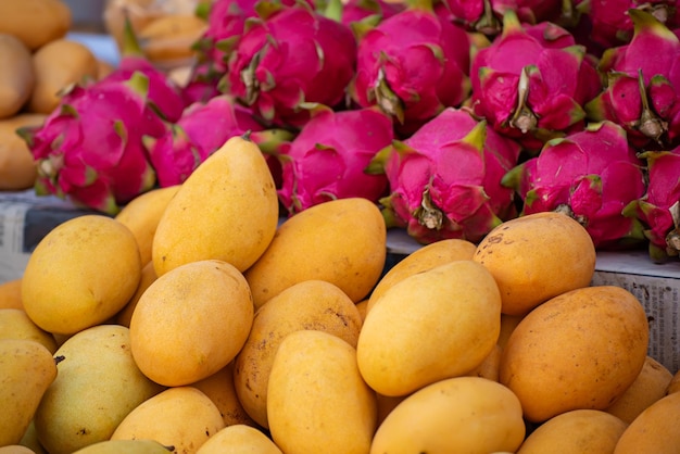 Mangue sur le marché