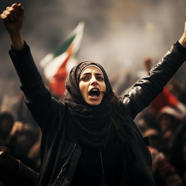 Photo manifestation pour la liberté