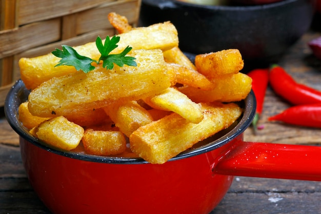 manioc frit