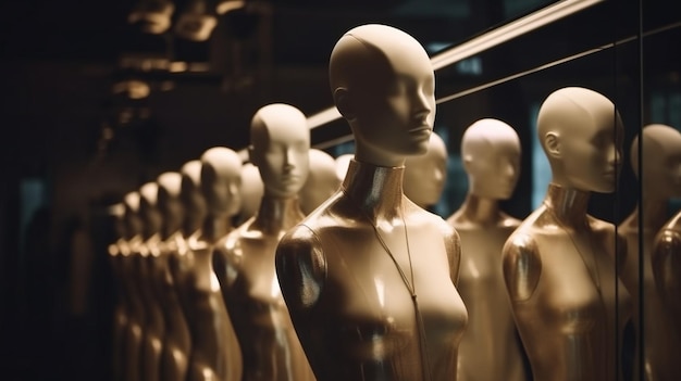 Photo mannequins génératif ai