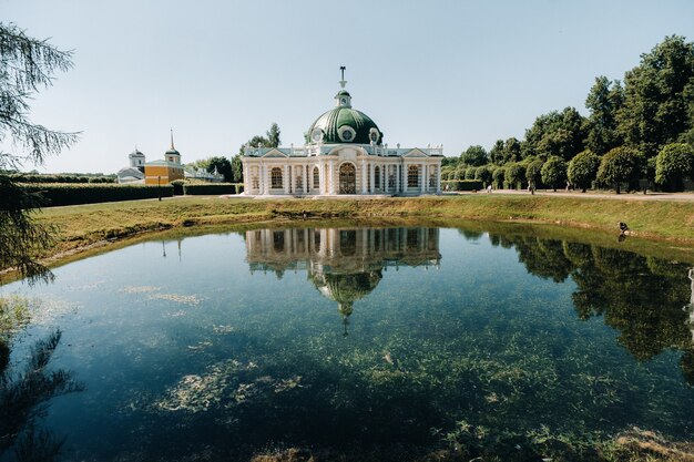 Manoir Kuskovo à Moscou, Russie. Le manoir de Kuskovo est un monument unique du XVIIIe siècle, une résidence d'été à Moscou.