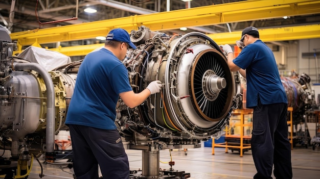 Manufacture d'aéronefs d'ingénierie aéronautique