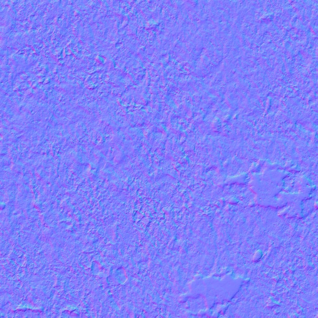 Mappage normal de la texture endommagée du béton normal mapping