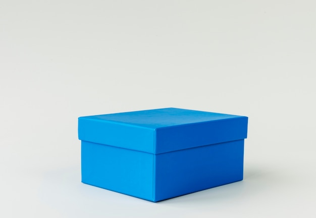 Maquette de la boite bleue