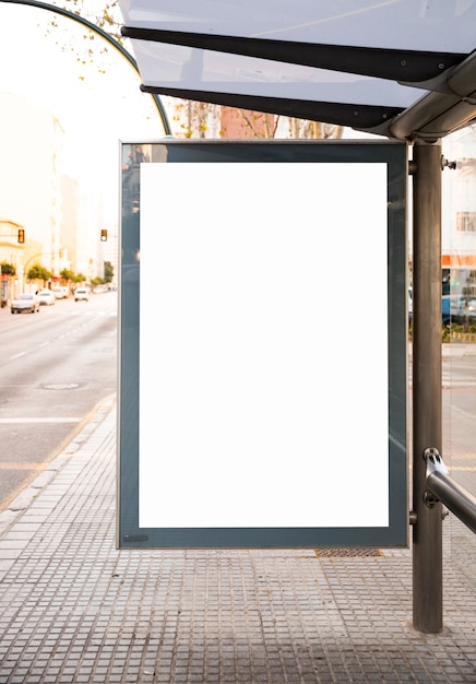 Maquette boîte à lumière d&#39;affichage de panneau de signalisation extérieur d&#39;abri de bus