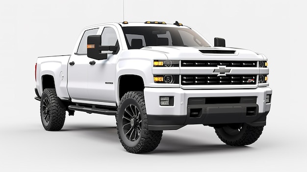 Une maquette de Chevrolet Silverado HD