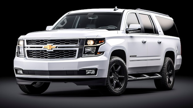 Photo une maquette de chevrolet suburban