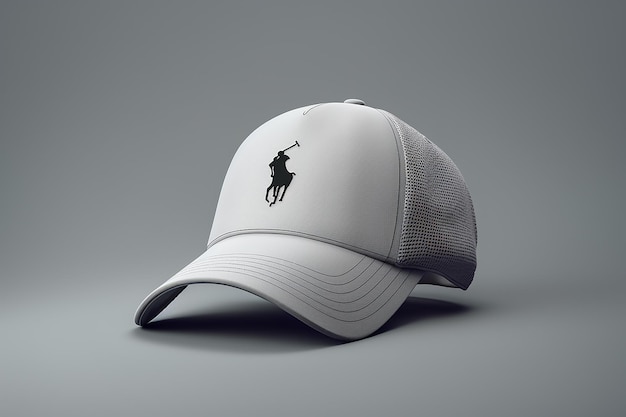 Maquette Du Chapeau Avec Logo Polo Dans Le Style De Photobashing Simple An
