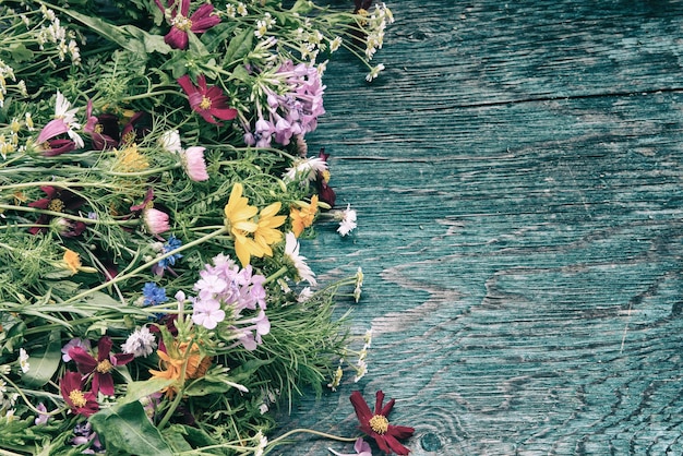 Maquette de fleurs d'été