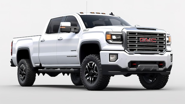 Une maquette de GMC Sierra HD