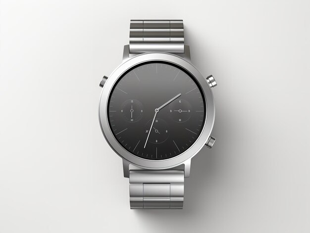 Photo une maquette innovante de montre intelligente pour le marketing technologique générée par l'ia
