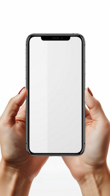 Une maquette d'iPhone minimaliste