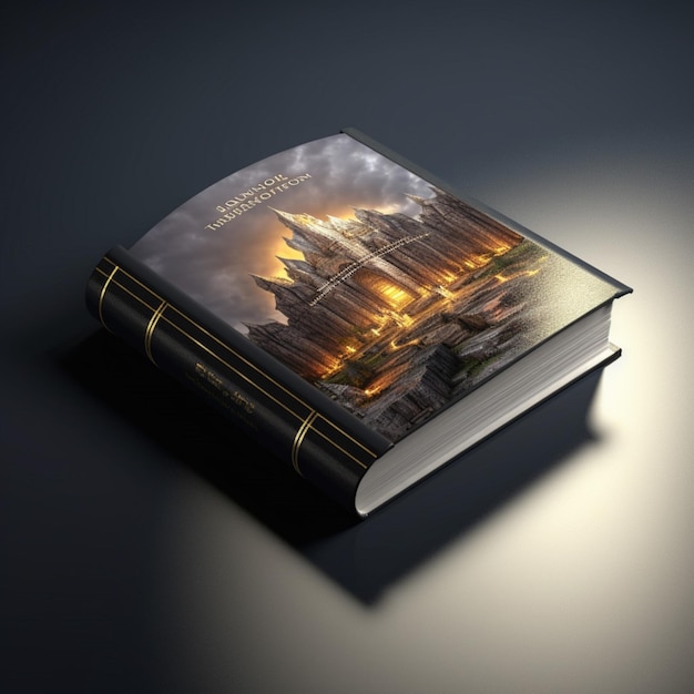 Maquette de livre haute qualité 4k ultra hd hdr