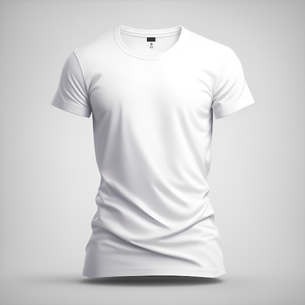 une maquette de t-shirt blanc