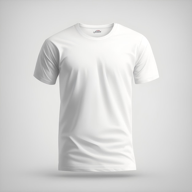 une maquette de t-shirt blanc