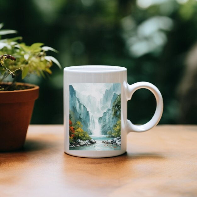 Maquette de tasse