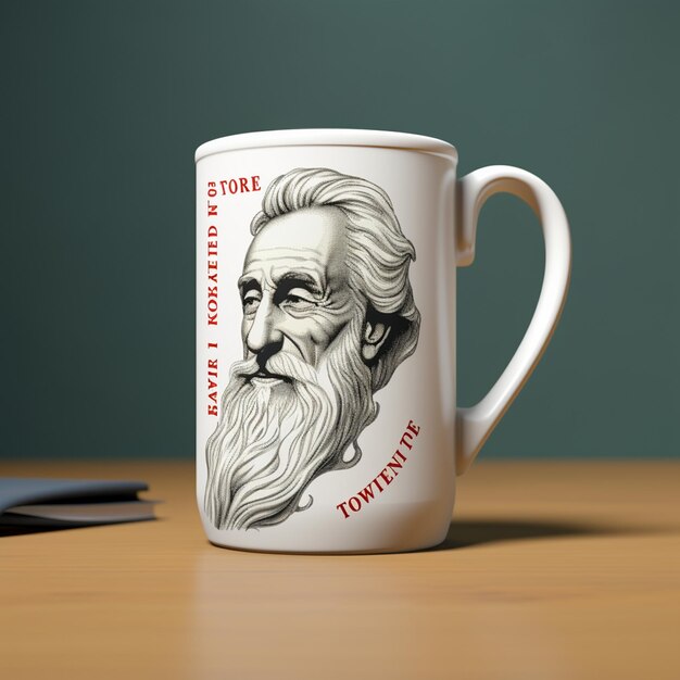 Une maquette de tasse