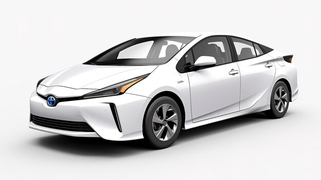 Une maquette de Toyota Prius