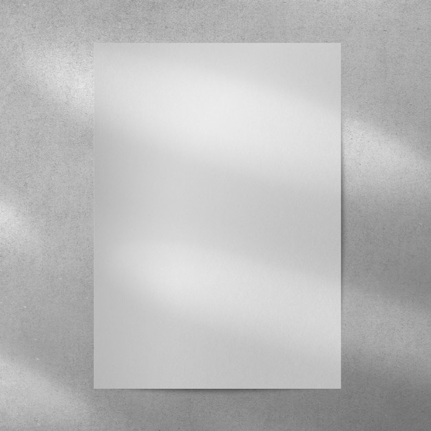 Maquette transparente de l'affiche png