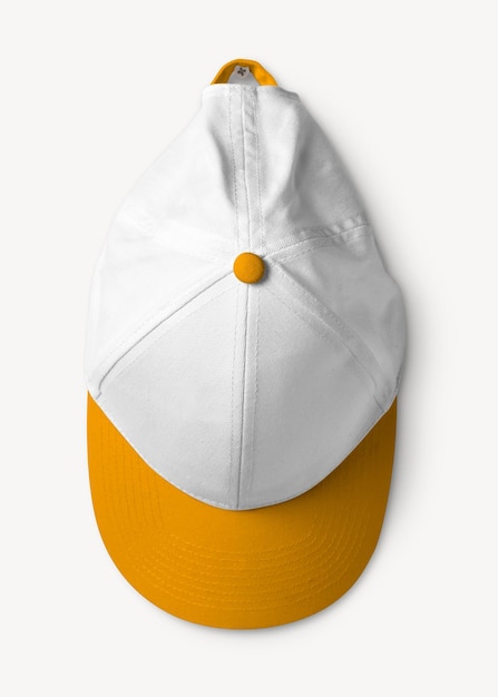 Maquette transparente de casquette de baseball en couleur png